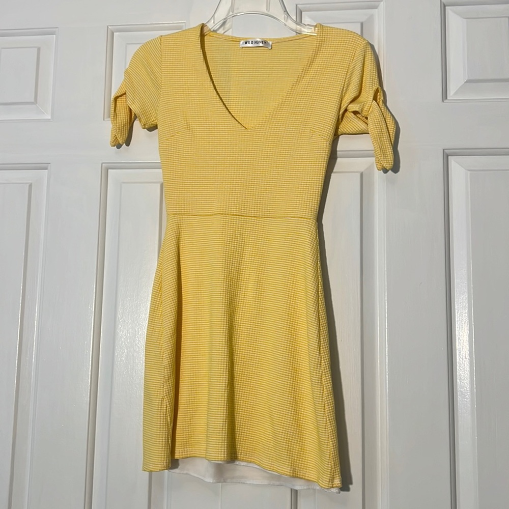 Yellow summer dress